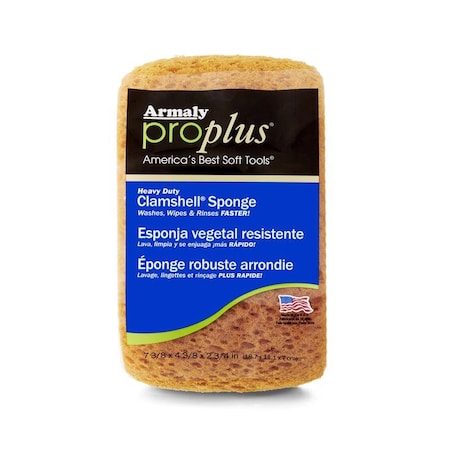 Armaly Armaly ProPlus Heavy Duty Turtleback Sponge For All Purpose 7.4 in. L 1 pc 00010